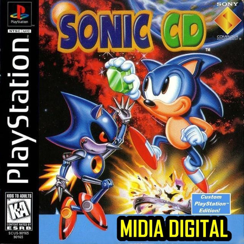 Sonic Cd Ps3 Jogo Infantil Crianças Promoção Barato Digital